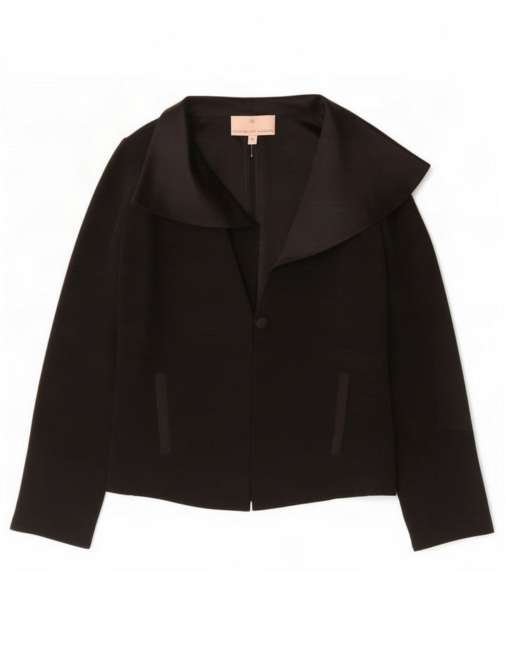 Giacca blazer da donna a 1 bottone Fenn Wright Manson UK 10 piccola nera