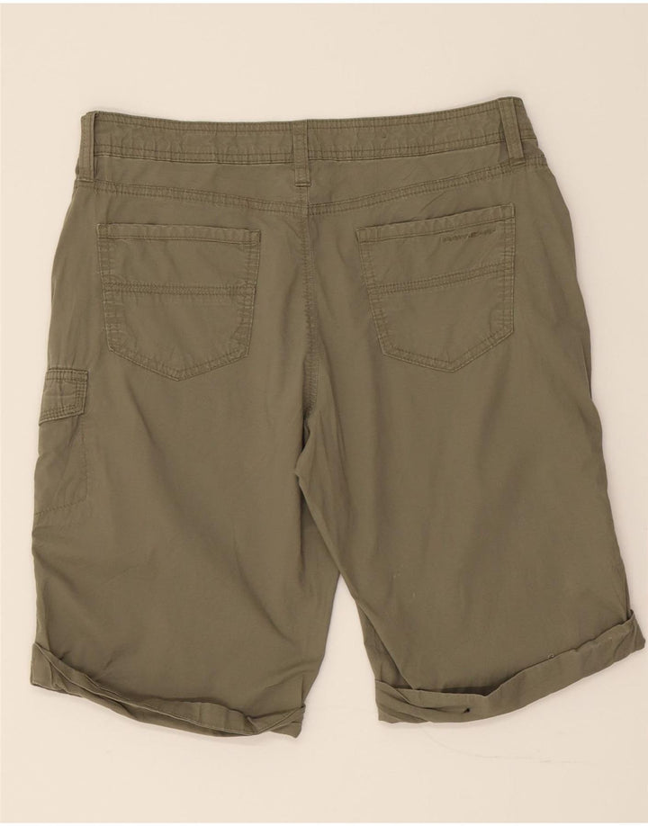 DKNY Womens Cargo Shorts US 6 Medium W30  Khaki Cotton Vintage Dkny and Second-Hand Dkny from Messina Hembry 