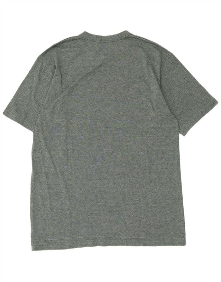 T-shirt Fila da uomo Top XL in cotone chiazzato verde