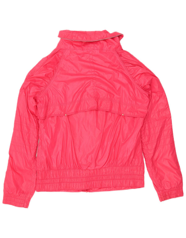 Giacca da tuta da donna REEBOK UK 14 poliestere rosa medio