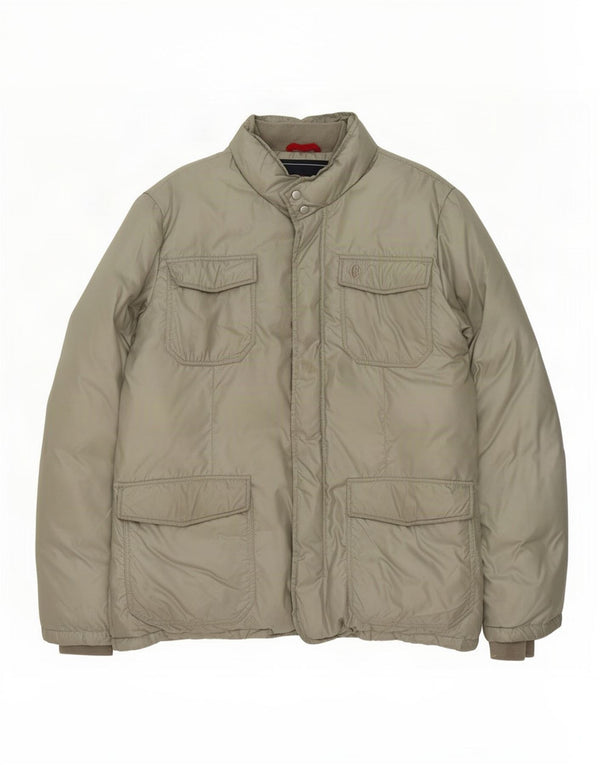 Giacca imbottita da uomo Conte of Florence UK 42 XL Poliestere verde