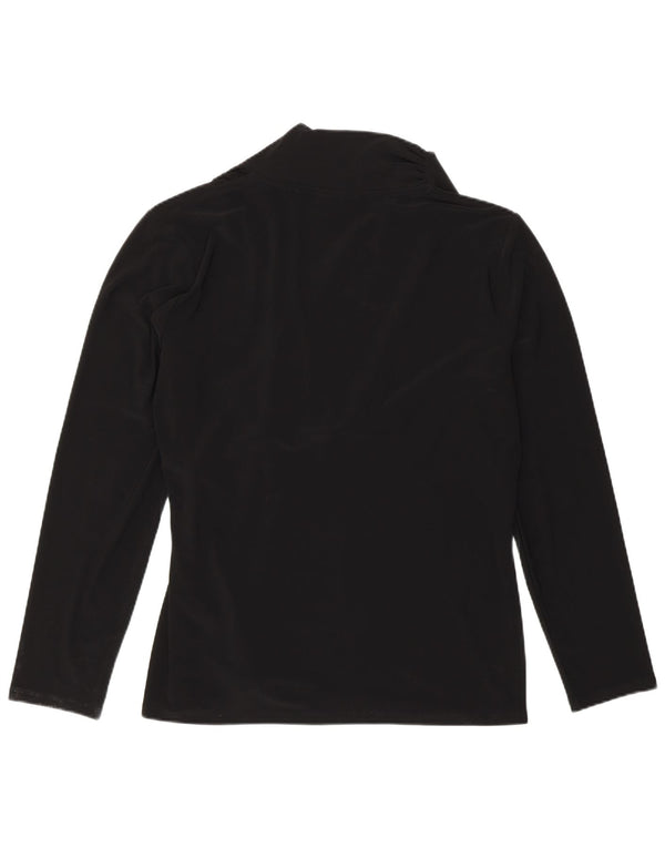 Top camicetta da donna Dkny UK 18 XL poliestere nero