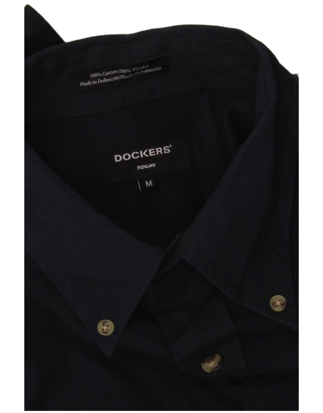 Camicia da uomo Dockers in cotone blu navy medio
