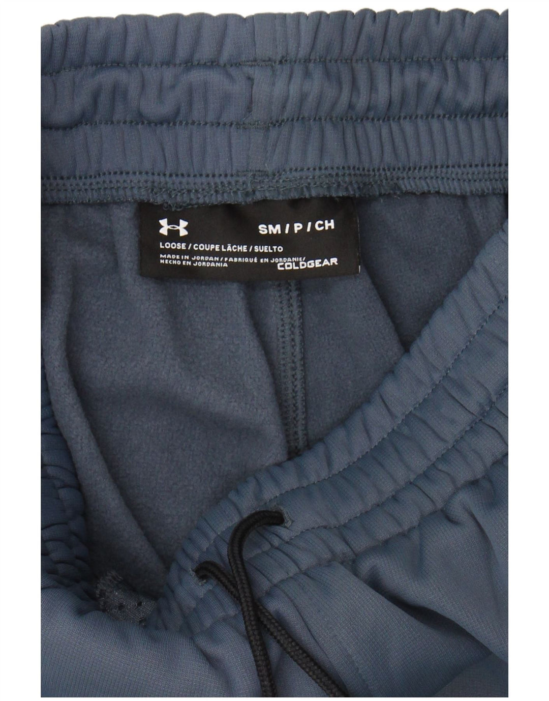 UNDER ARMOUR Mens loose Tracksuit Trousers Joggers Small  Blue Polyester