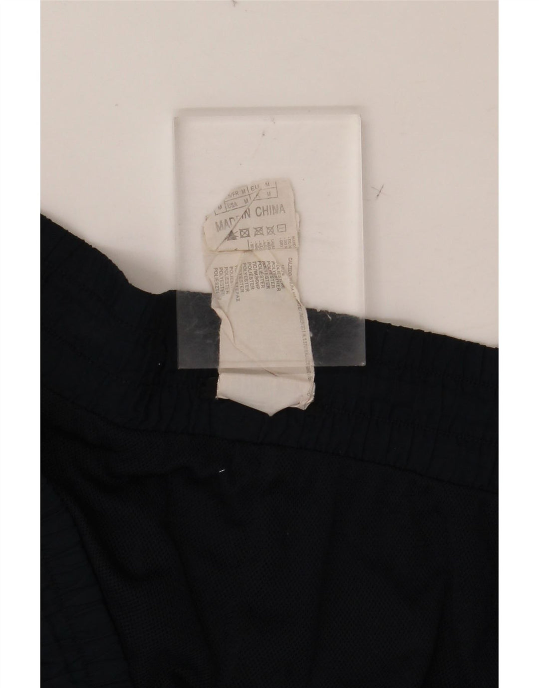 Pantaloni da tuta da uomo ADIDAS medio poliestere blu navy