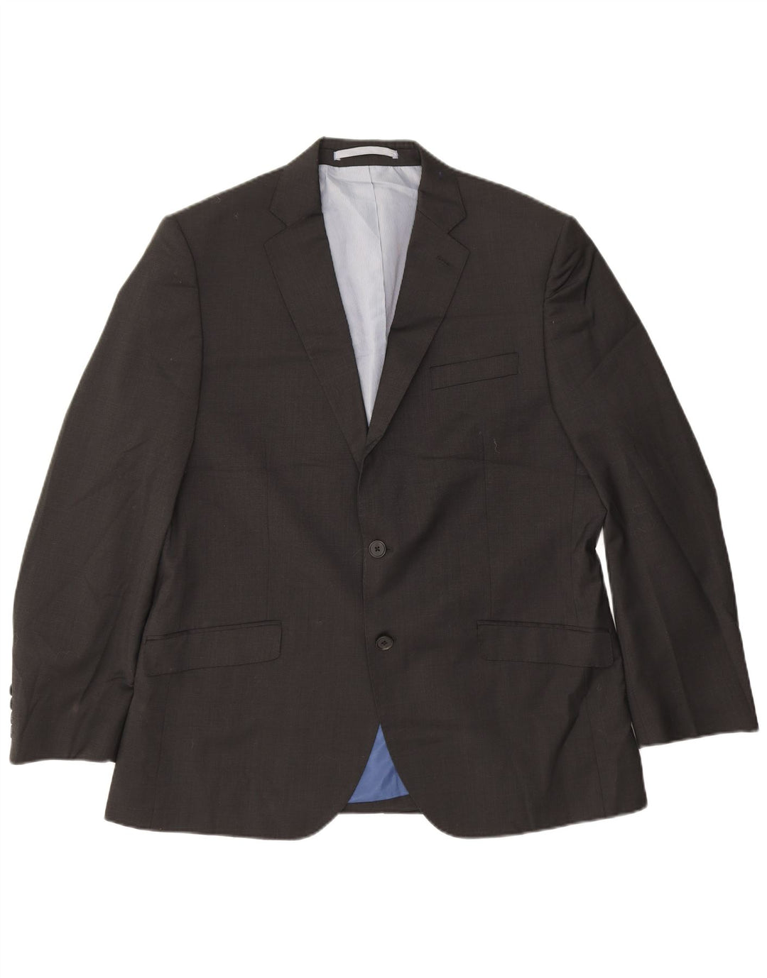 Giacca blazer da uomo Marks & Spencer vestibilità regolare a 2 bottoni UK 38 Grigio medio