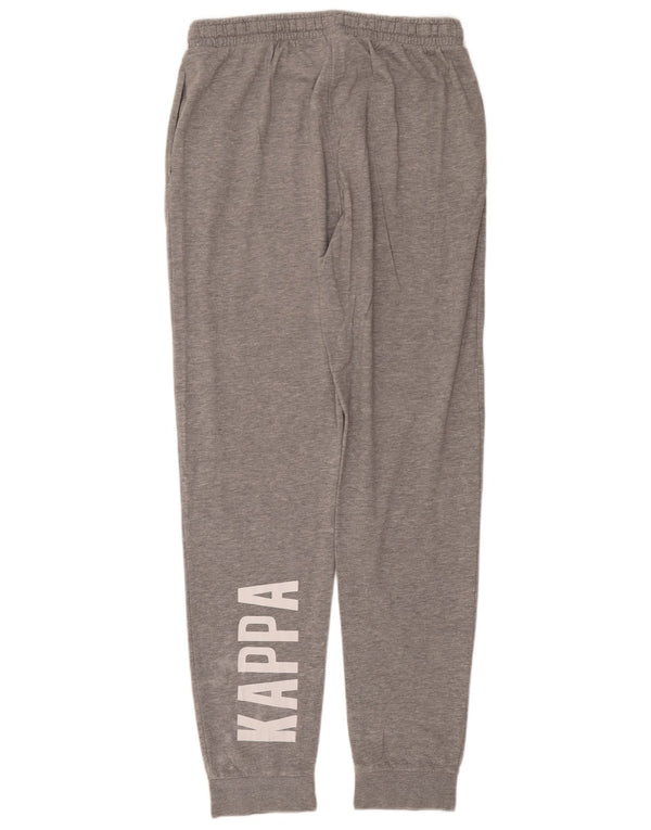 Pantaloni da tuta con grafica Kappa da uomo Joggers 2XL Cotone chiazzato grigio