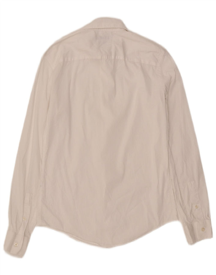 Camicia ZARA da uomo slim fit piccola bianca