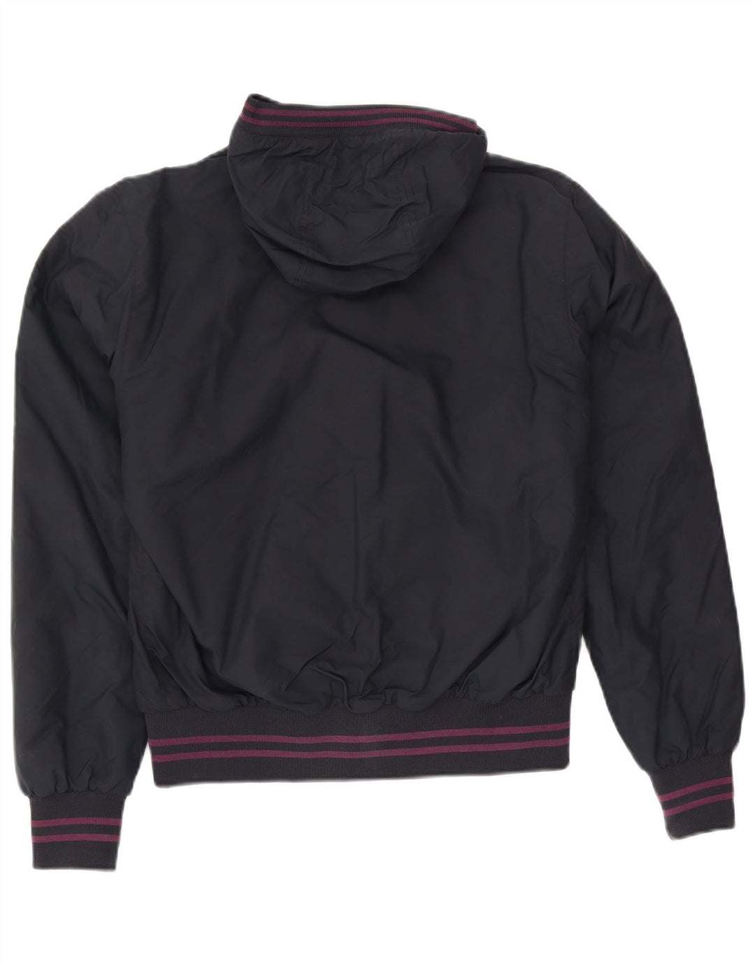 Giubbotto bomber con cappuccio da uomo North Sails UK 38 medio blu navy in poliammide