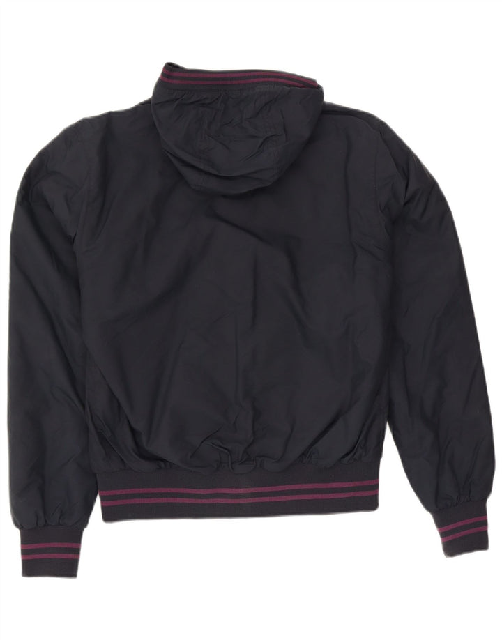 Giubbotto bomber con cappuccio da uomo North Sails UK 38 medio blu navy in poliammide