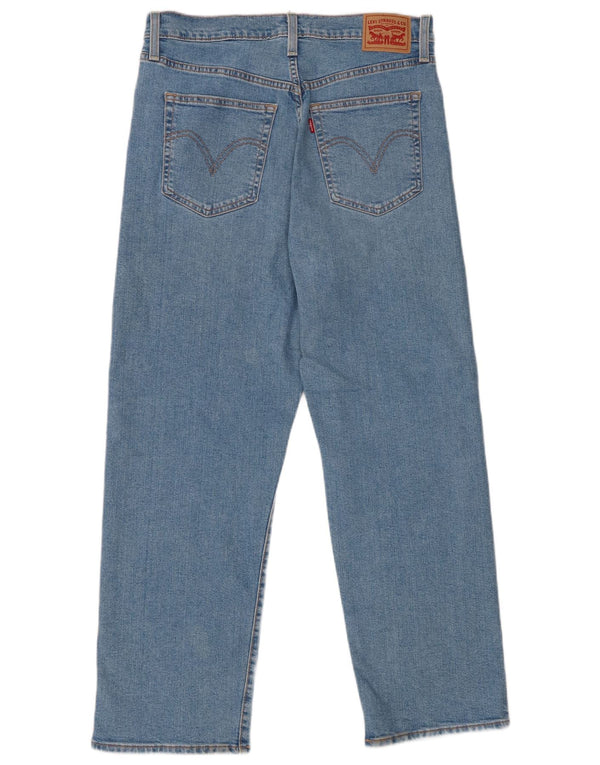 Jeans dritti Ribcage da donna Levi's W31 L29 cotone blu