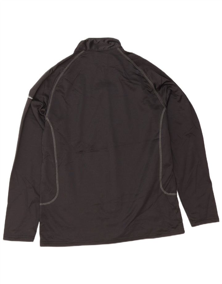 EDDIE BAUER Giacca da tuta da uomo di grandi dimensioni in poliestere nero