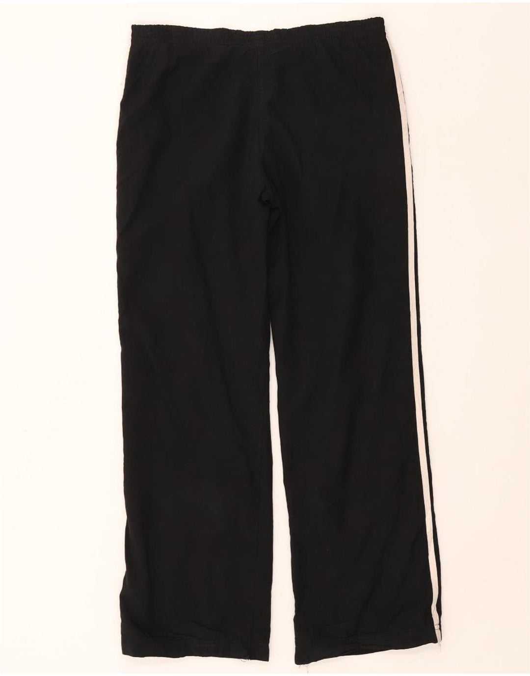 ADIDAS Boys Tracksuit Trousers 11-12 Years  Black Polyester Vintage Adidas and Second-Hand Adidas from Messina Hembry 