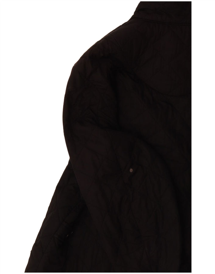 Giacca trapuntata da uomo BARBOUR UK 36 piccola nera