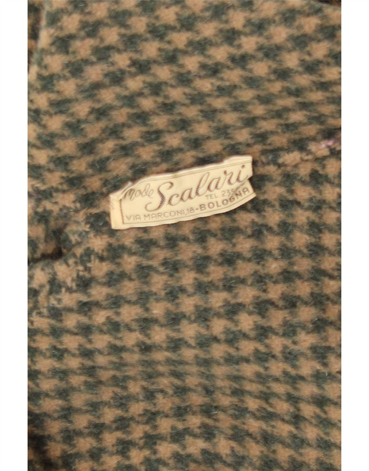 Soprabito vintage da donna IT 44 verde medio