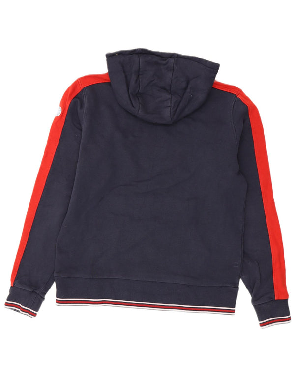 Felpa con cappuccio grafica da ragazzo North Sails 15-16 anni Colorblock blu navy