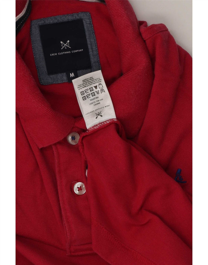 Crew Clothing Polo da uomo in cotone rosa medio