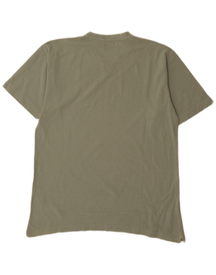 T-shirt Kappa Uomo Top Large Verde Cotone