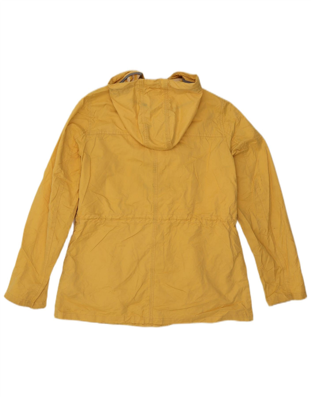 Giacca utilitaria con cappuccio da donna Fat Face UK 12 Poliestere giallo medio
