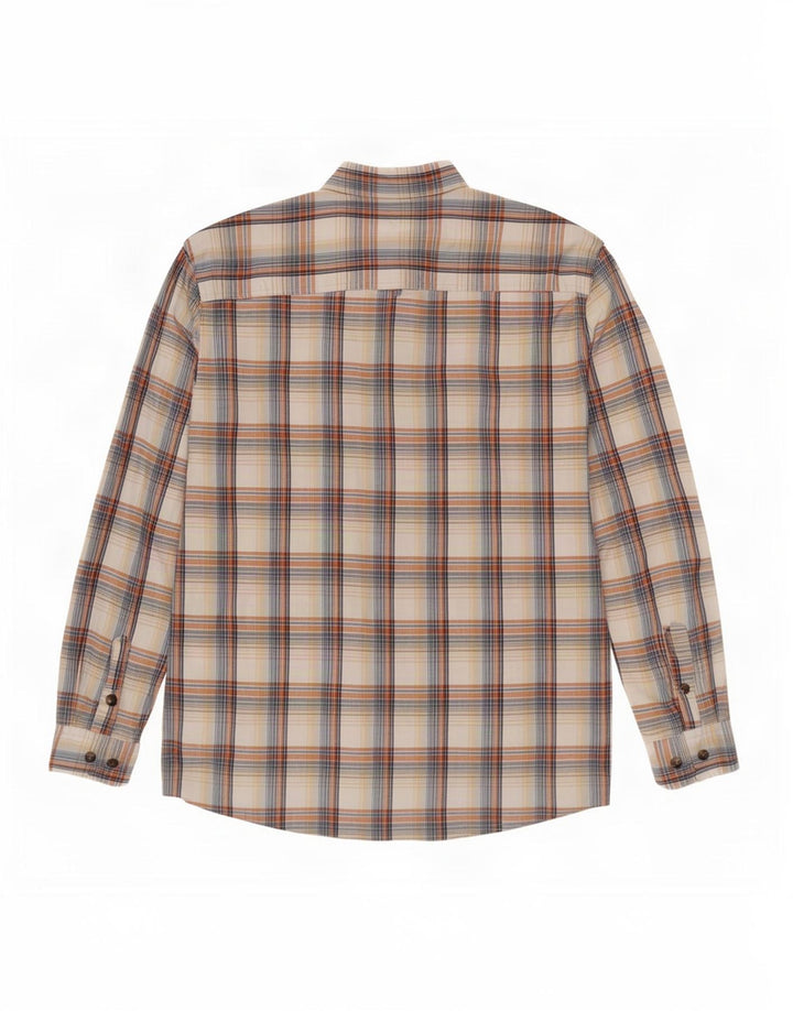 Camicia da uomo Timberland XL a quadri beige