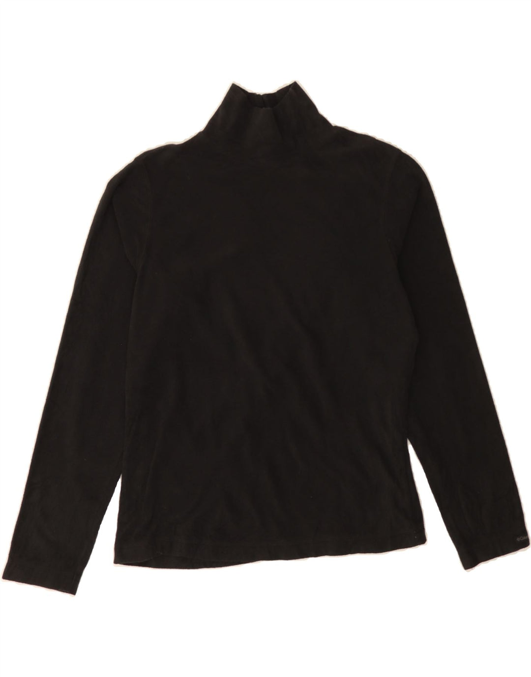 COLUMBIA Womens Fleece Jumper UK 10 Small Black Polyester Vintage Columbia and Second-Hand Columbia from Messina Hembry 