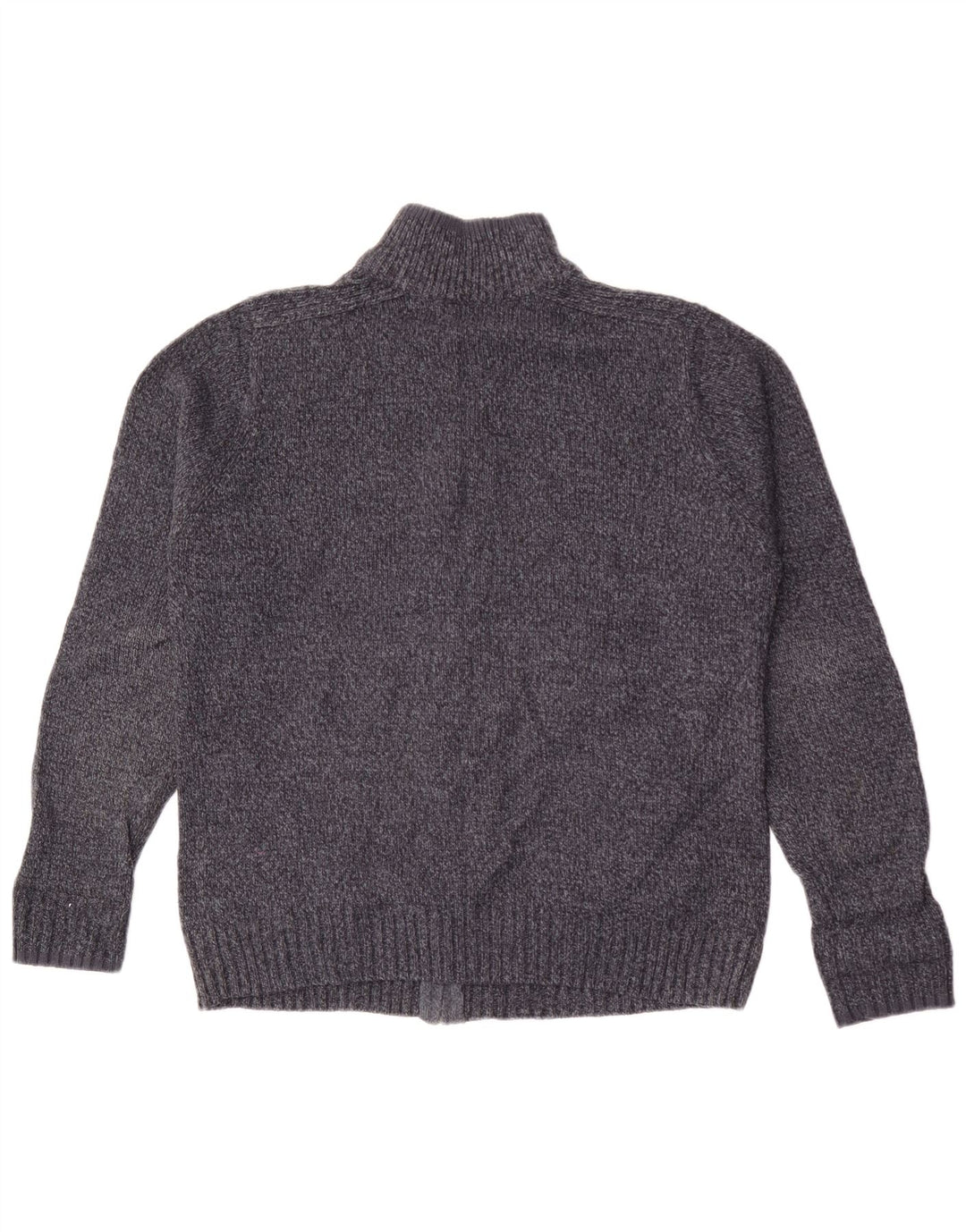 Maglione cardigan vestibilità regolare da uomo Marks & Spencer medio blu navy screziato