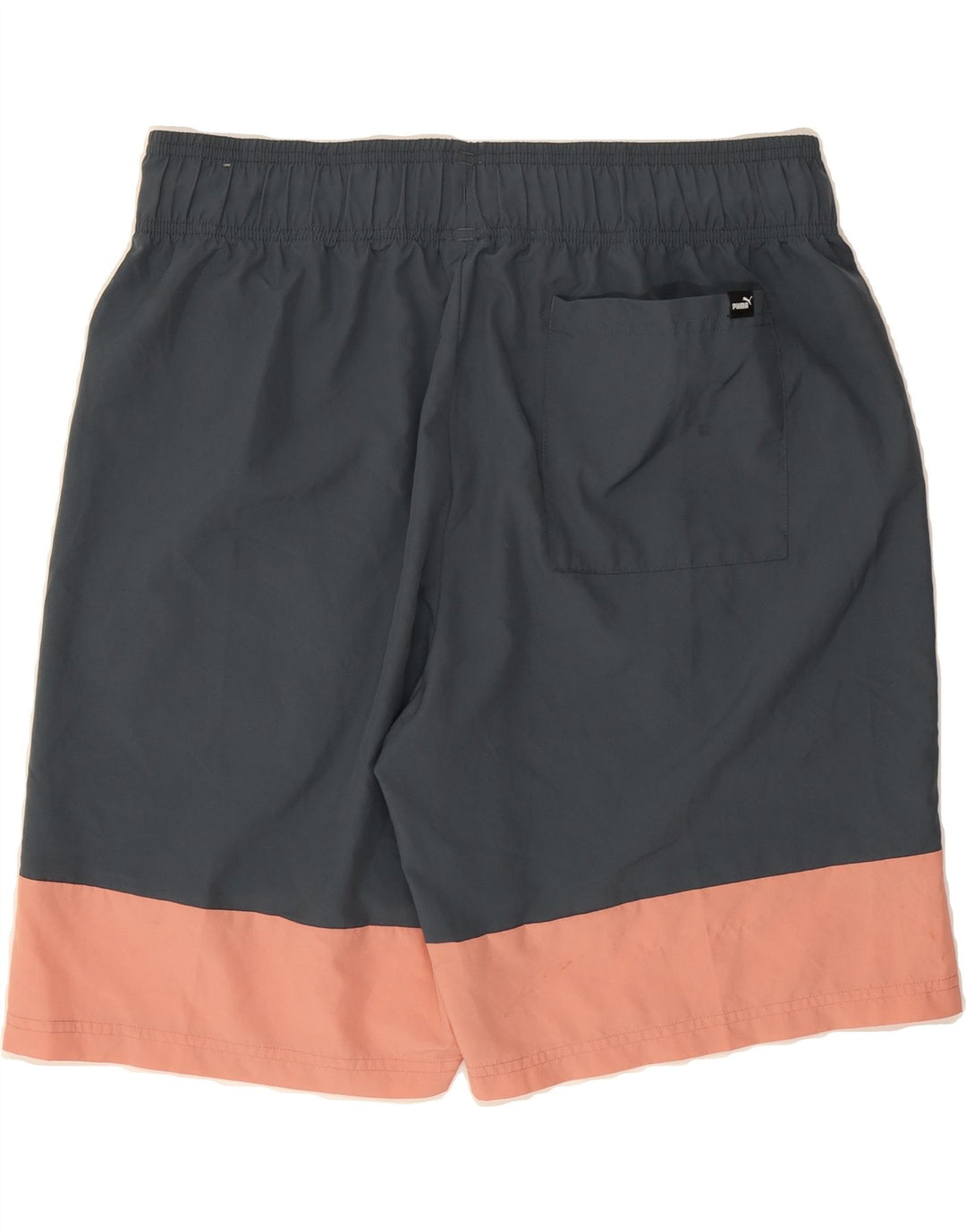 PUMA Mens Swimming Shorts XL  Grey Colourblock Polyester Vintage Puma and Second-Hand Puma from Messina Hembry 