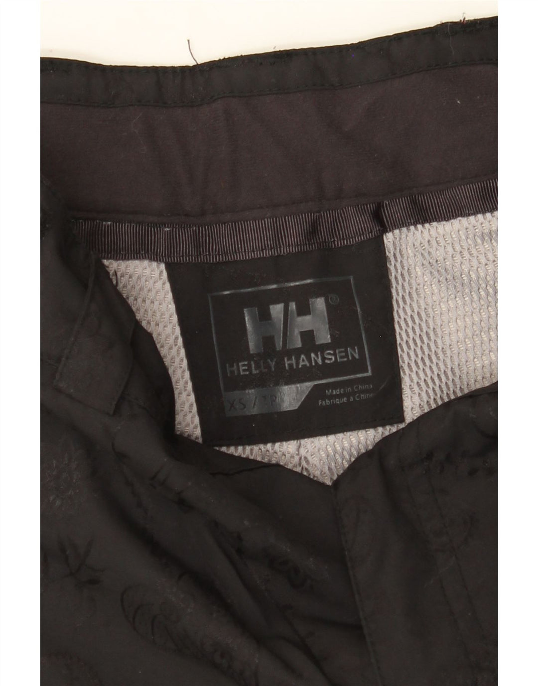 Pantaloni cargo antivento da donna HELLY HANSEN UK 6 XS neri in poliammide