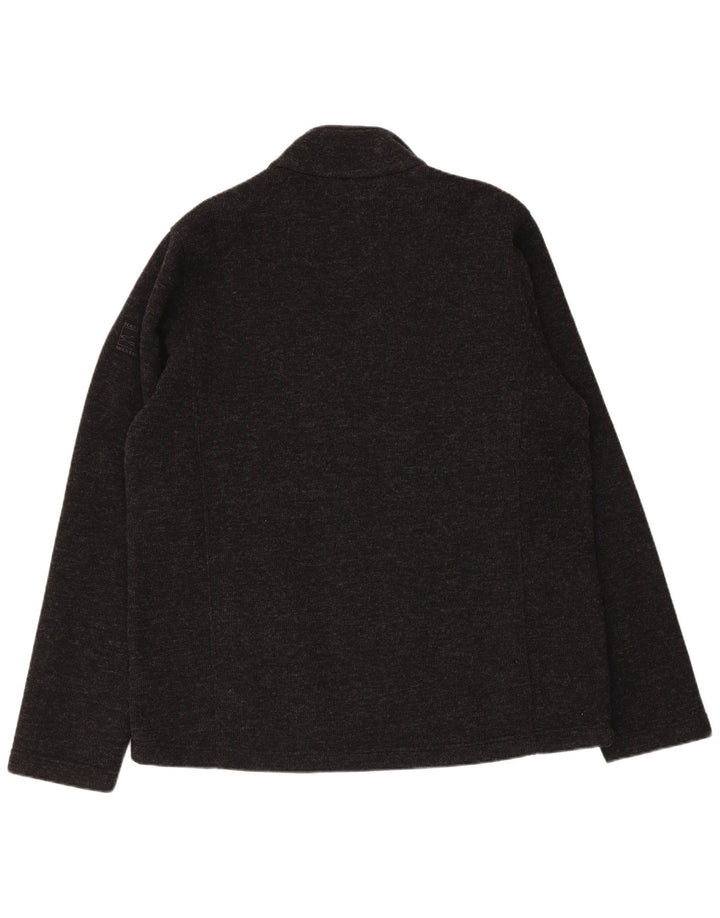 Giacca da tuta da uomo vintage 2XL poliestere nero