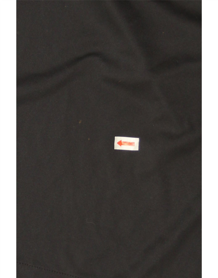 Pantaloncini sportivi Nike Dri Fit da uomo, grandi, in poliestere color block nero