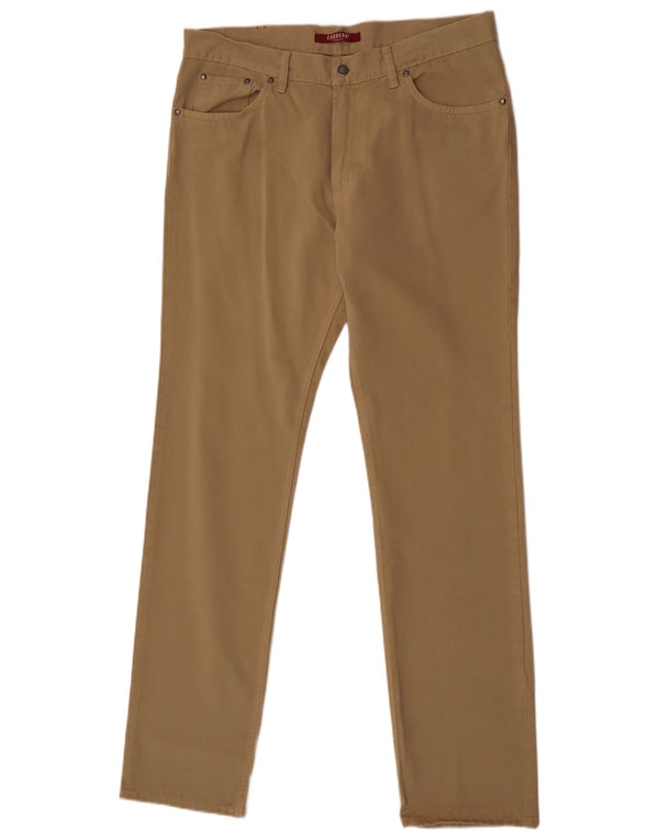 Pantaloni casual dritti da uomo Carrera IT 52 XL W36 L34 Cotone beige