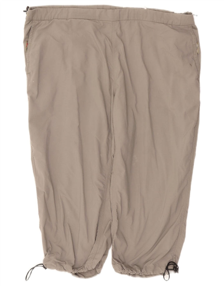 Pantaloni capri da jogging da donna Columbia grandi W38 L20 poliestere grigio