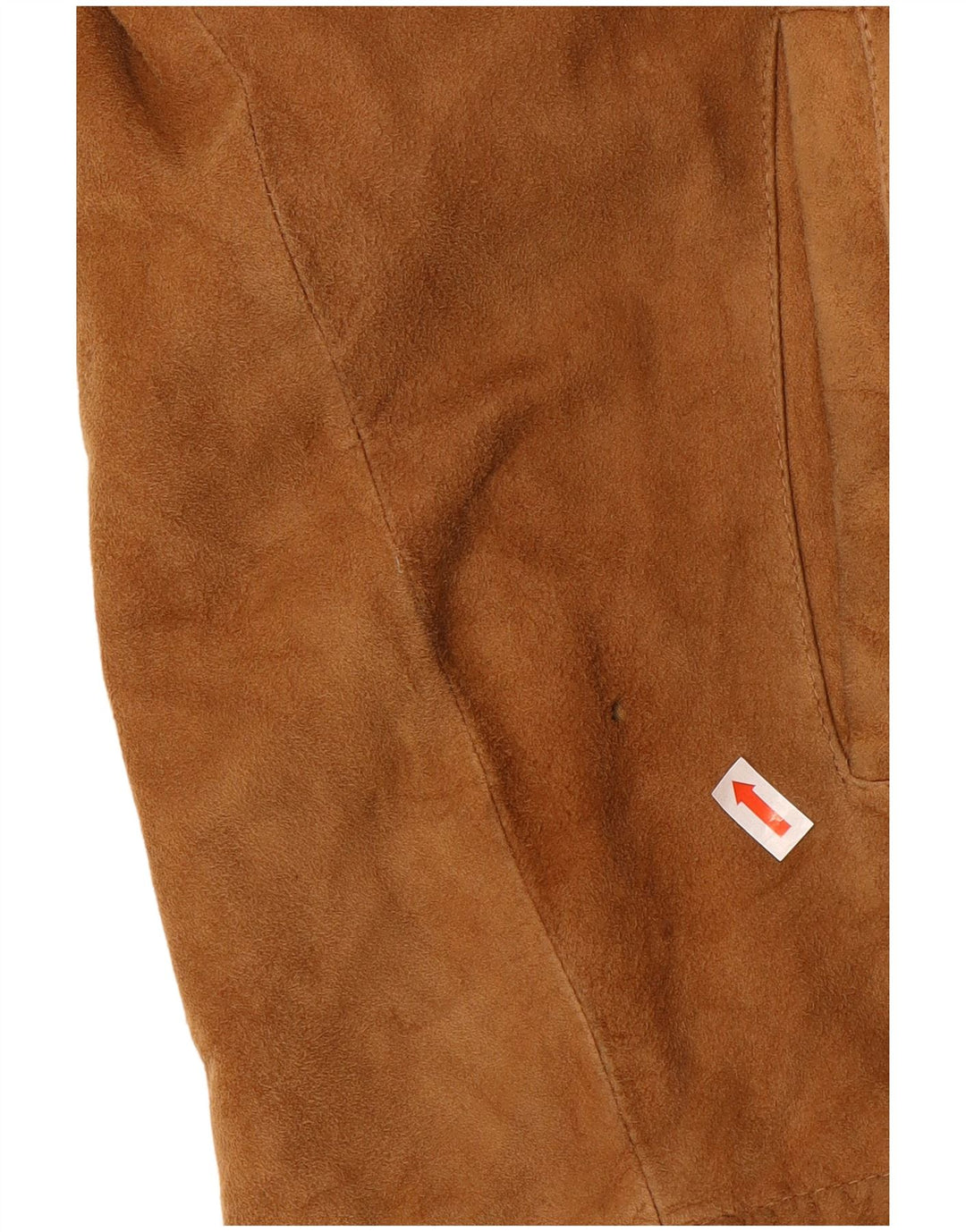 Giacca da uomo in pelle scamosciata VINTAGE IT 50 Large in pelle marrone