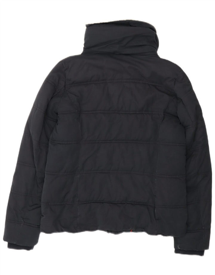 Giacca imbottita da donna Fat Face UK 12 poliestere medio blu navy