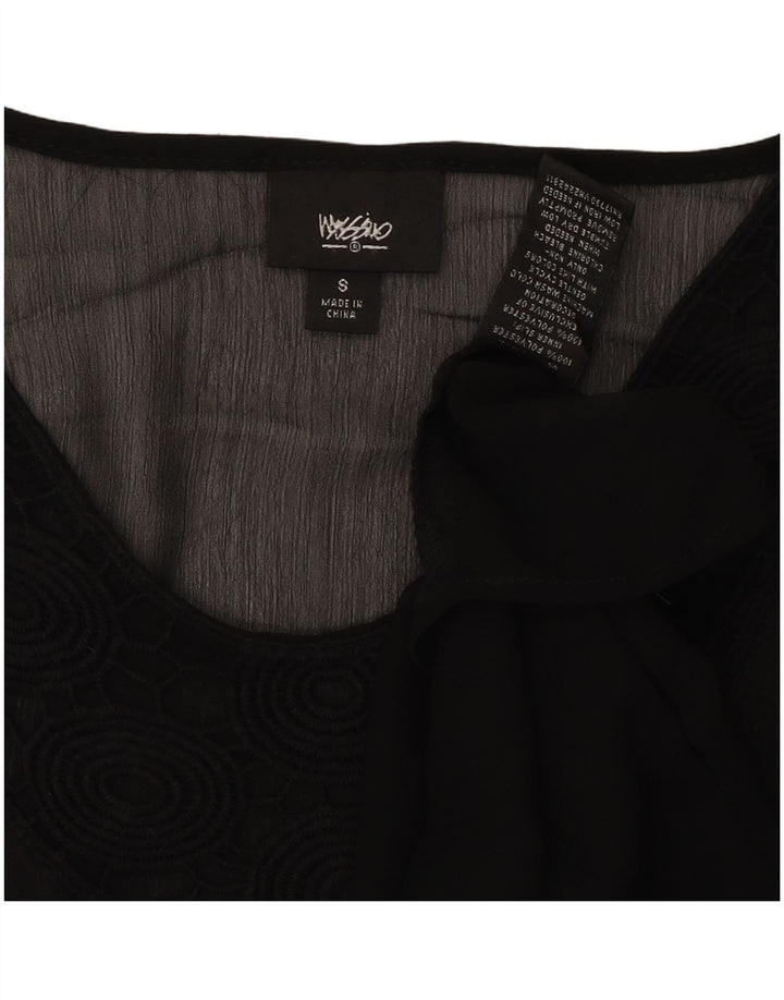 Abito da spiaggia da donna Mossimo UK 10 piccolo poliestere nero