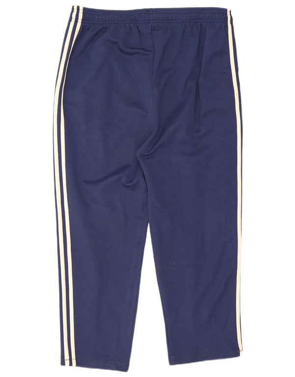 Pantaloni da tuta da uomo Adidas XL in cotone blu navy
