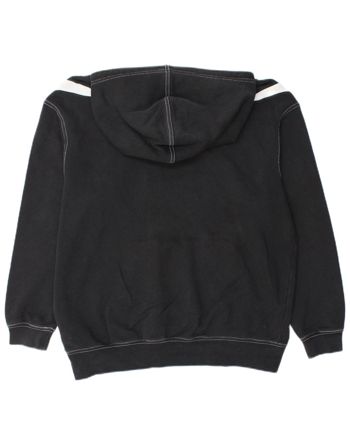 Felpa con cappuccio grafica ampia NIKE da uomo XS in cotone nero