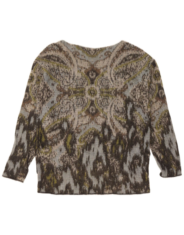 Maglione da donna con scollo a barca Marccain US 3 XS multicolore Tie Dye