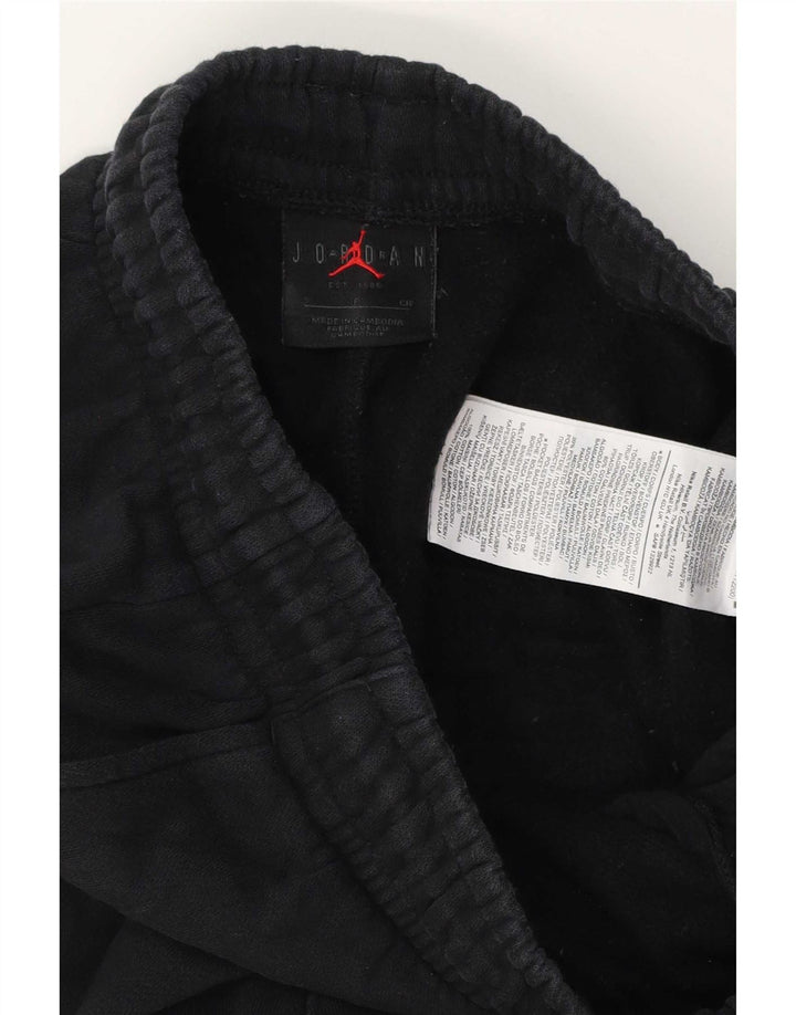 Pantaloni da tuta da uomo Jordan Joggers piccoli in cotone nero