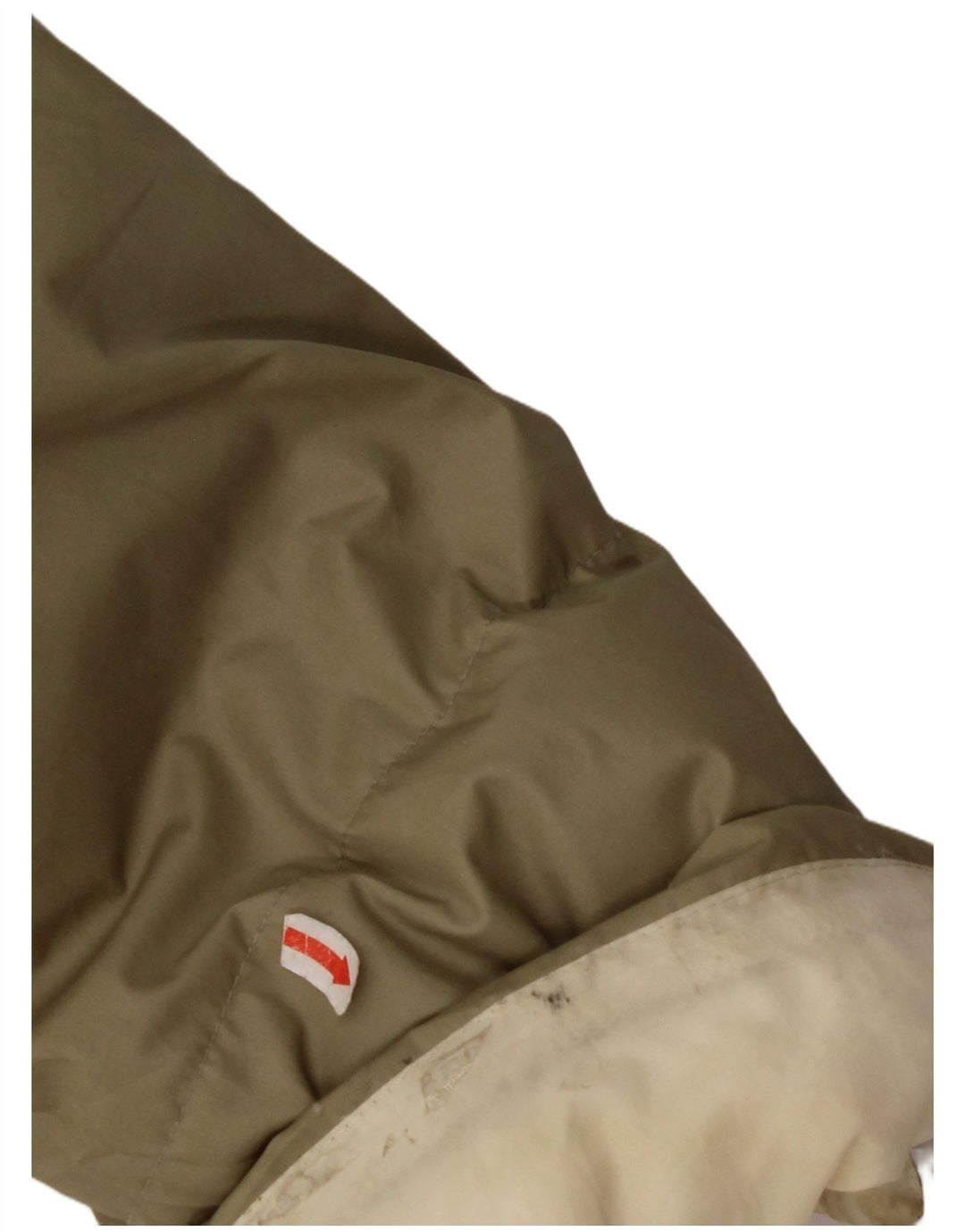 Giacca imbottita da donna DIESEL UK 14 poliestere kaki medio