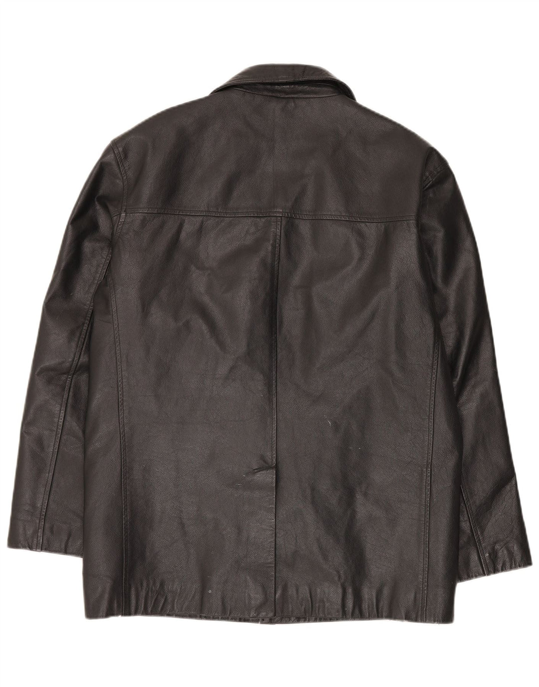 Giacca in pelle da uomo St. Bernard UK 40 grande in pelle nera