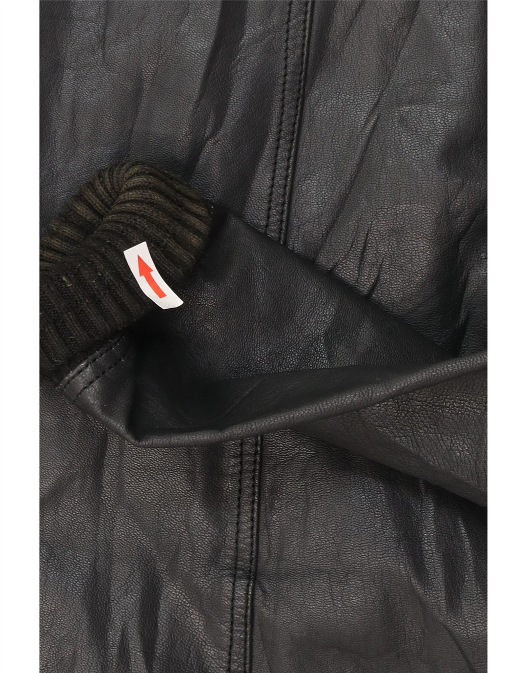 Giacca in pelle bomber da uomo XDYE UK 42 XL in pelle nera