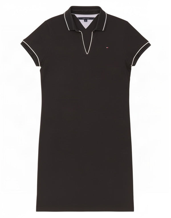 Abito polo da donna Tommy Hilfiger UK 16 grande cotone blu navy