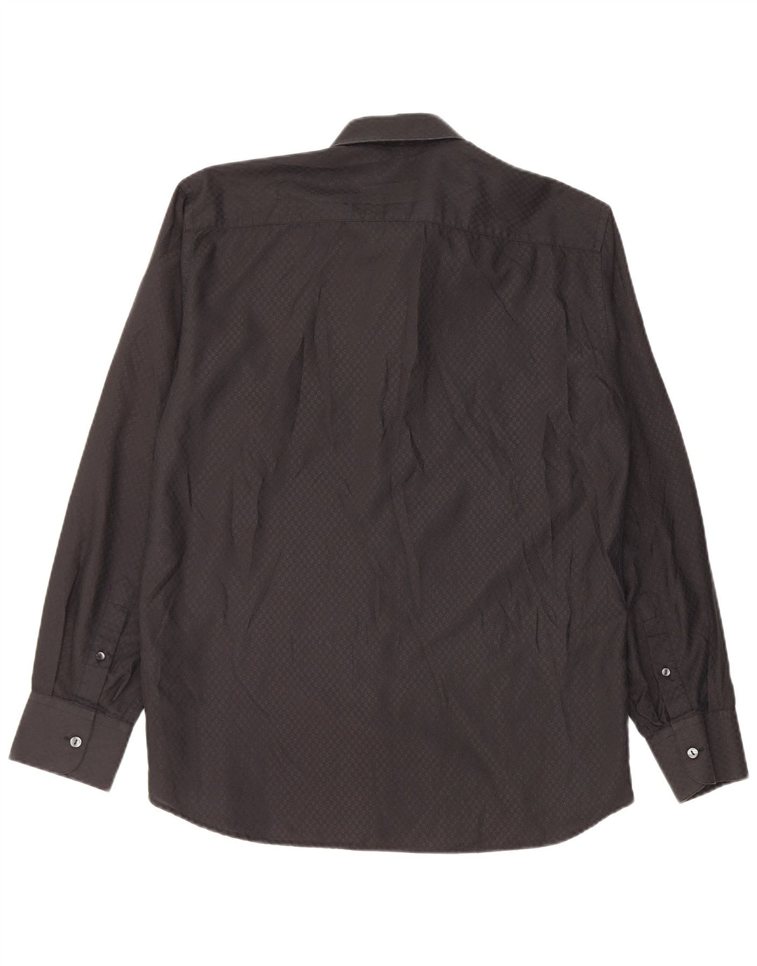 Camicia da uomo Dolce & Gabbana taglia 41 16 grande cotone geometrico nero