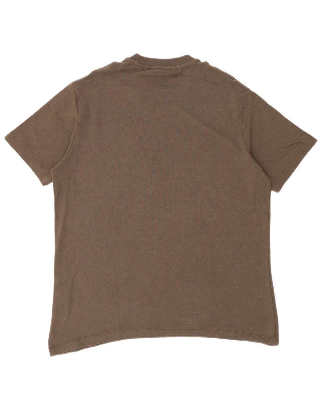 T-shirt da uomo Massimo Dutti Top Large in cotone grigio