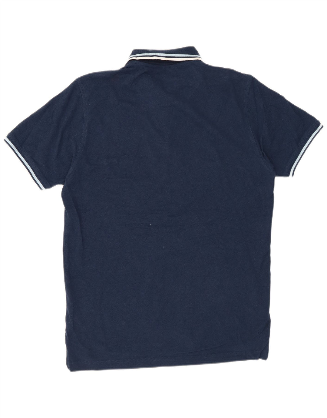 Polo da uomo dalla vestibilità regolare Pierre Cardin in cotone blu navy medio