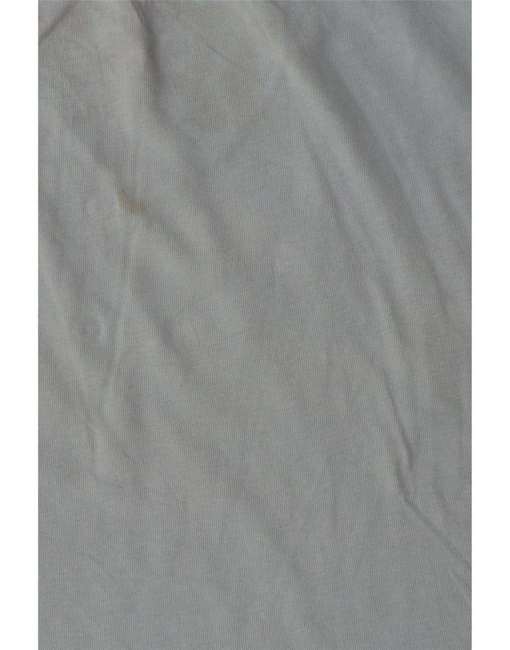 T-shirt grafica da uomo Vans grande in cotone blu