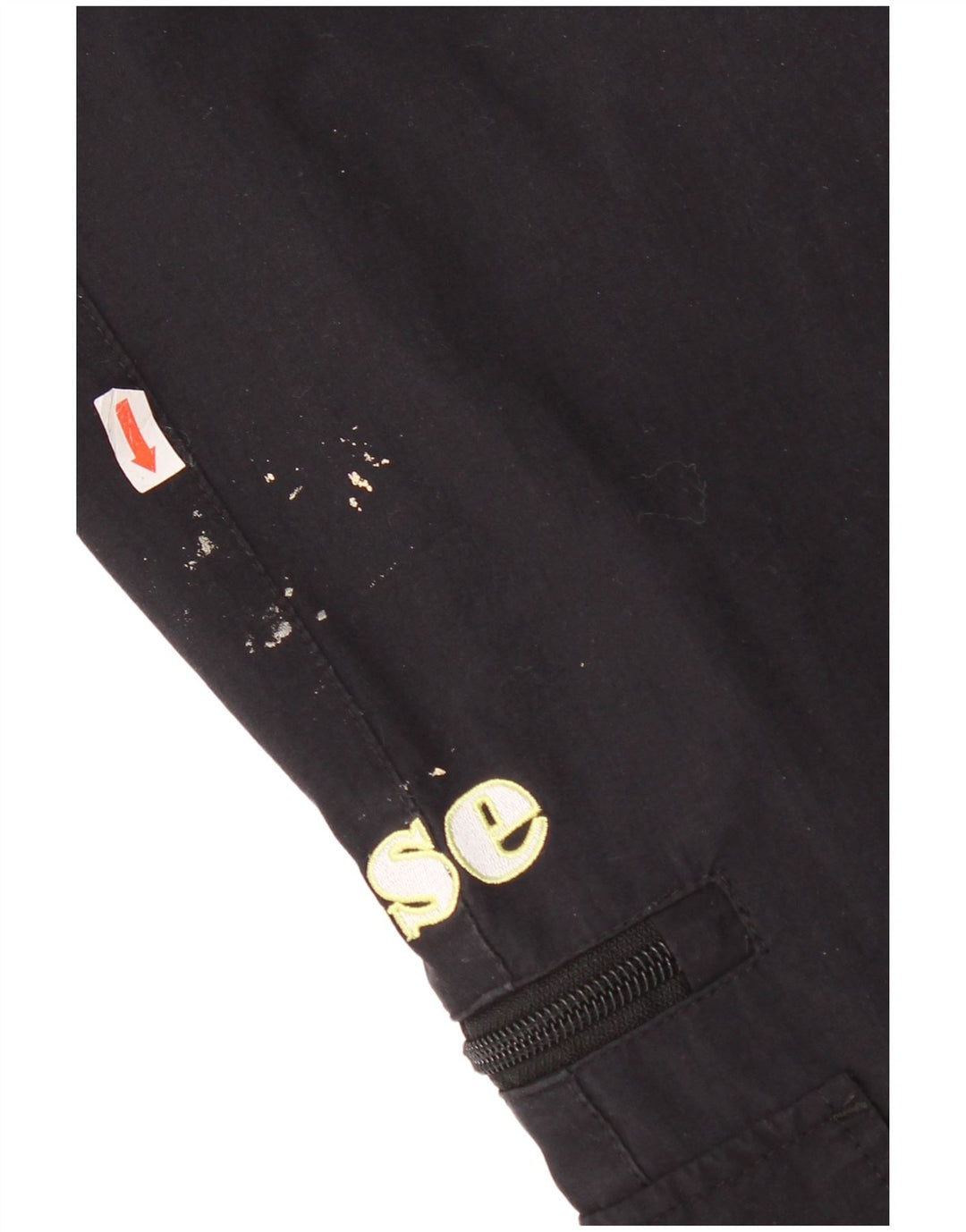 Pantaloni da tuta da uomo Ellesse Cargo Pantaloni da jogging Grandi nylon nero