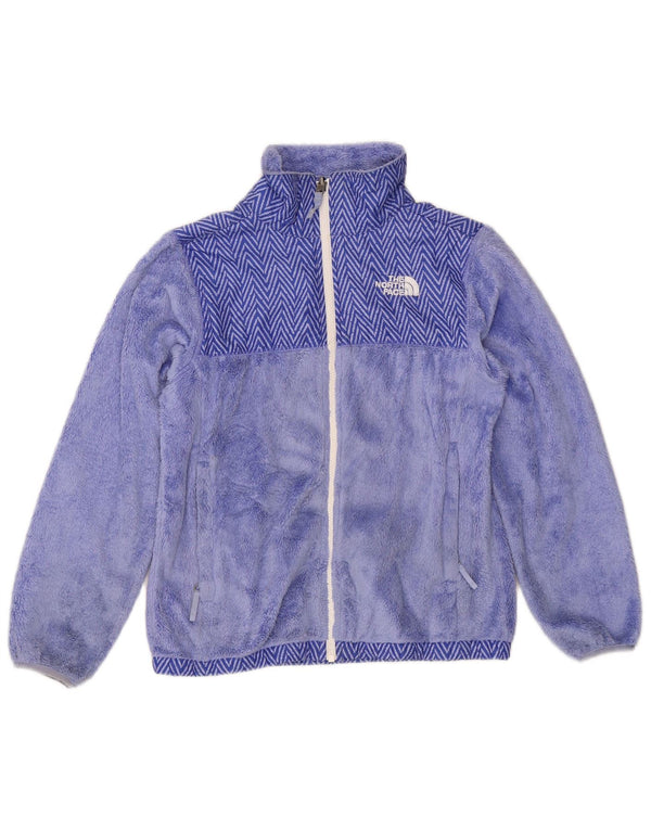 Giacca in pile The North Face per ragazze 11-12 anni Large Purple Chevron