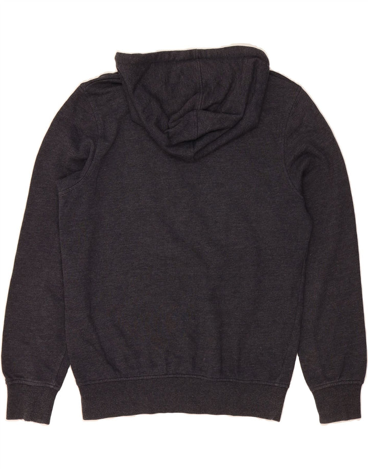 JACK & JONES Mens Graphic Hoodie Jumper Small Grey Cotton Vintage Jack & Jones and Second-Hand Jack & Jones from Messina Hembry 